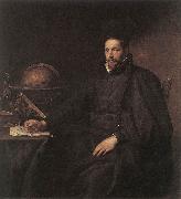 DYCK, Sir Anthony Van Portrait of Father Jean-Charles della Faille, S.J. dfh painting